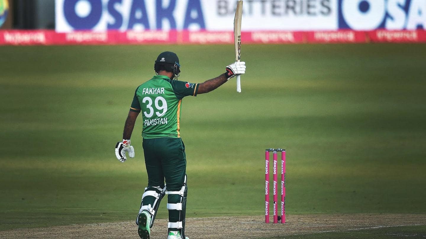 Netherlands vs Pakistan: Fakhar Zaman slams his seventh ODI ton