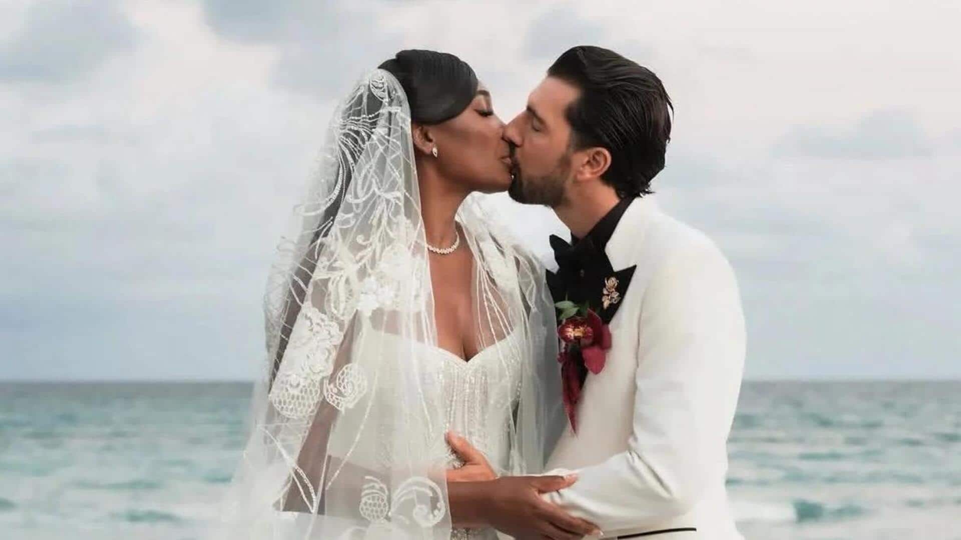 Tennis legend Venus Williams marries model-actor Andrea Preti: See pictures 