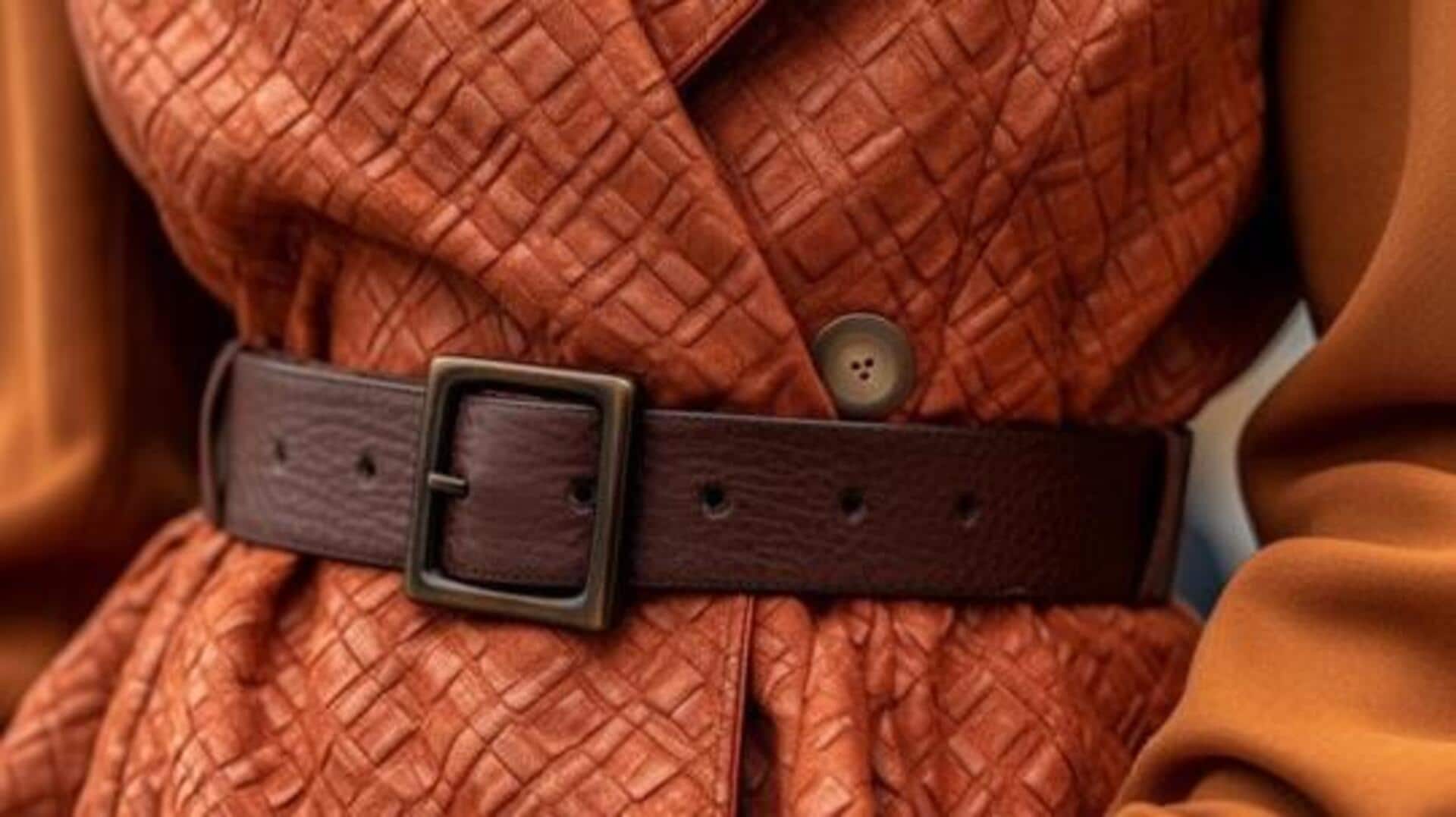 Upgrade your winter outfits with sisal belts 