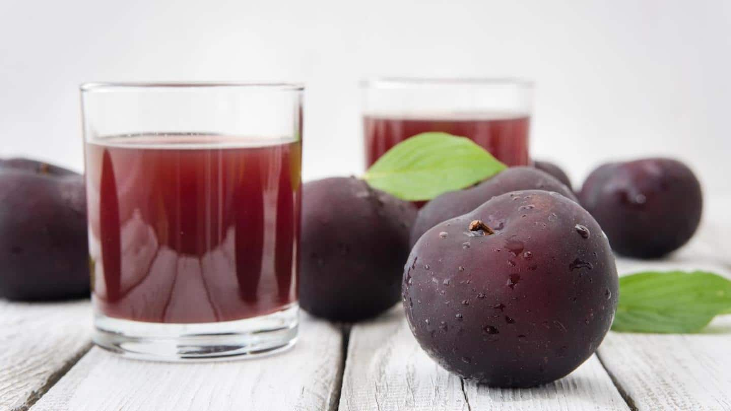 Healthbytes Why You Should Consume Prune Juice On Daily Basis Newsbytes