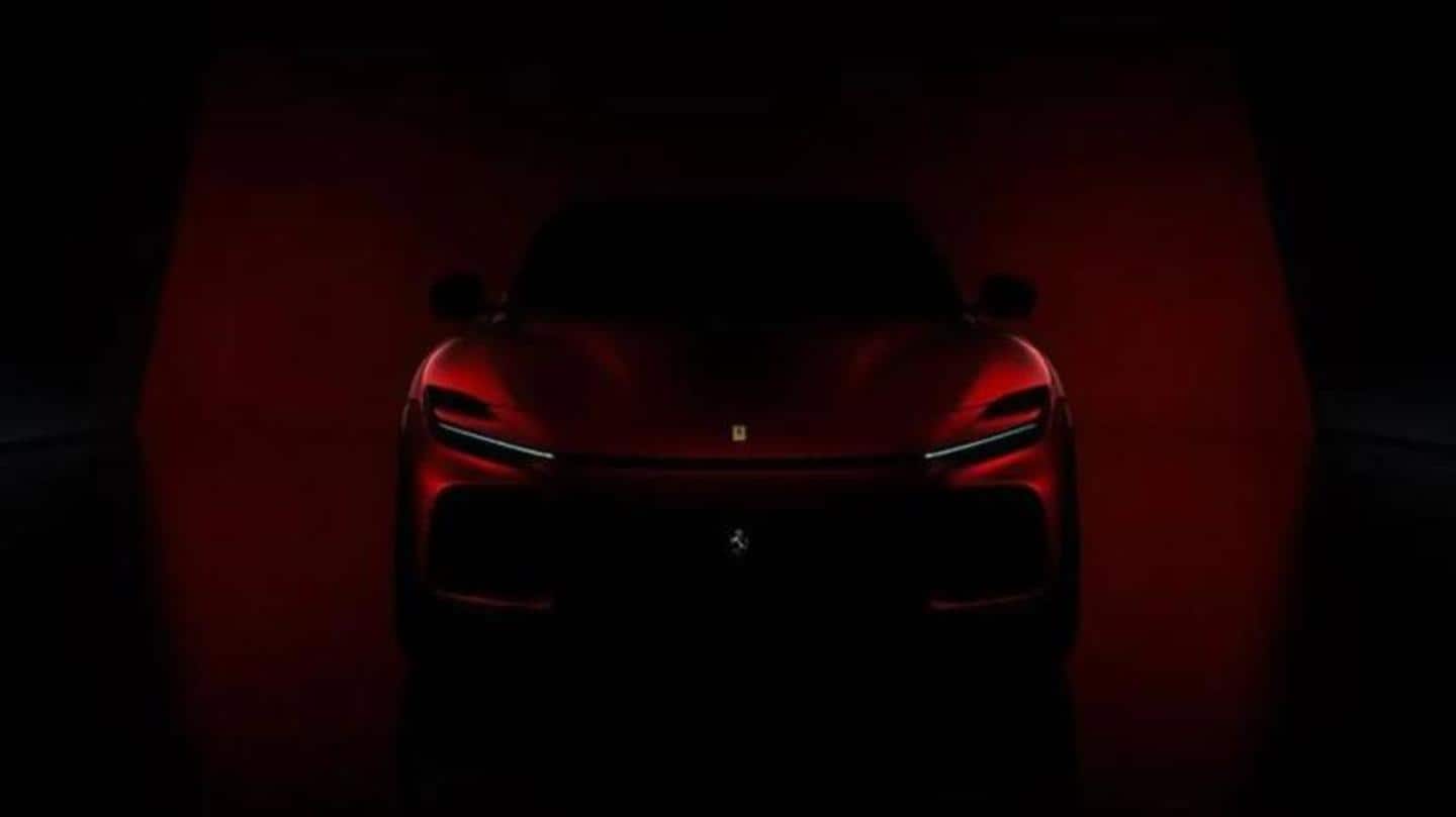 Ferrari Purosangue SUV to debut in September: Check features