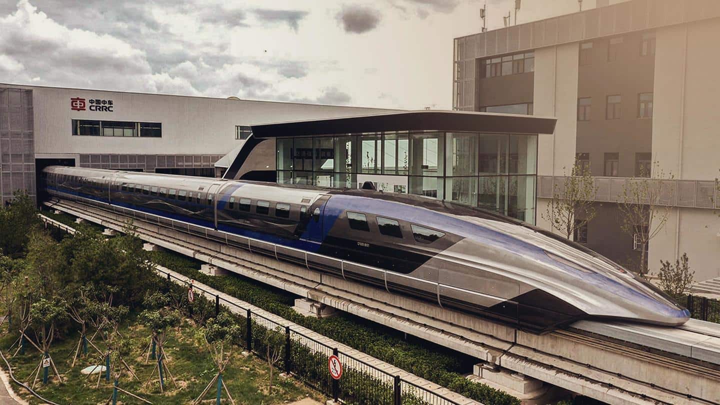 At 600km/h, this is the fastest train in the world