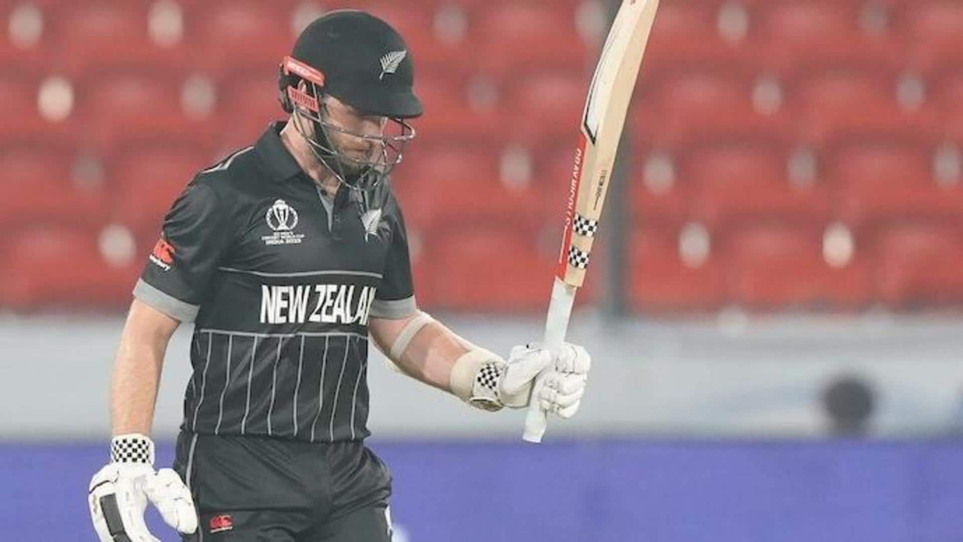 Kane Williamson becomes NZ's highest run-getter in ODI WCs 
