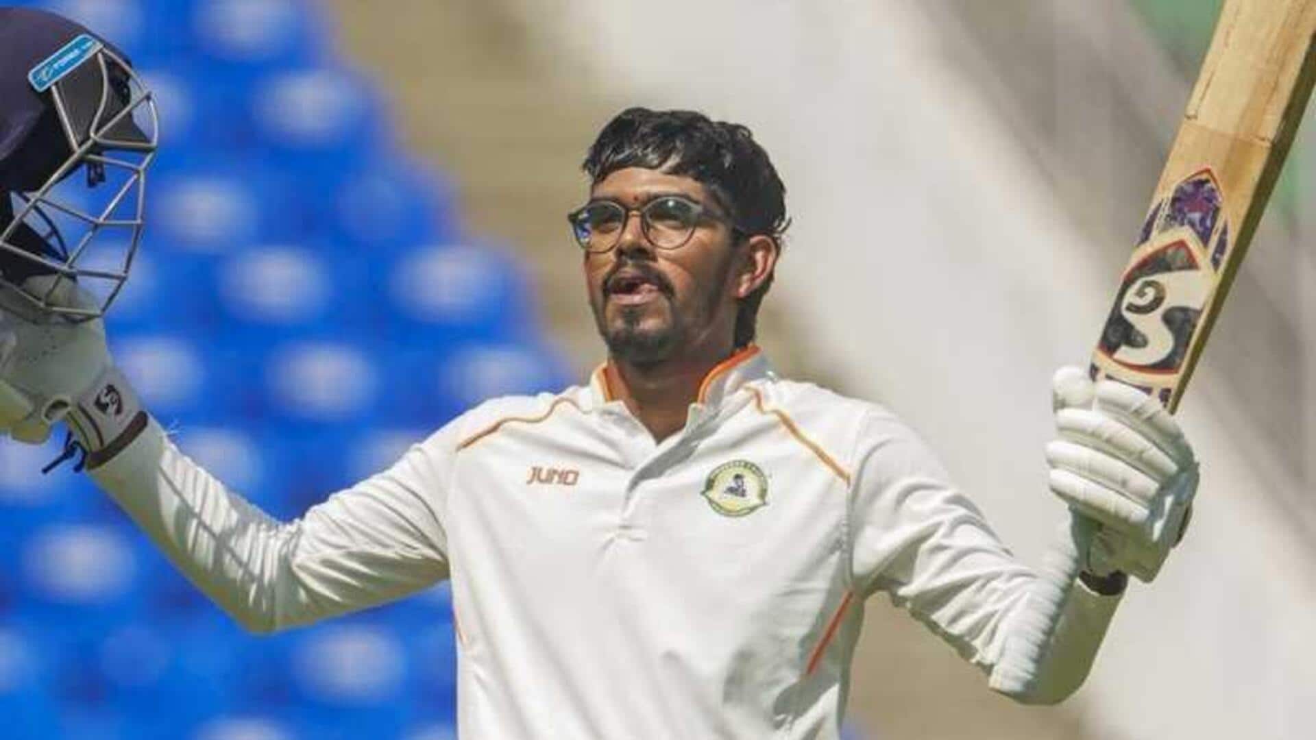 Duleep Trophy: Yash Rathod smokes twin fifties against NEZONE Duleep Trophy: Yash Rathod smokes twin fifties against NEZONE