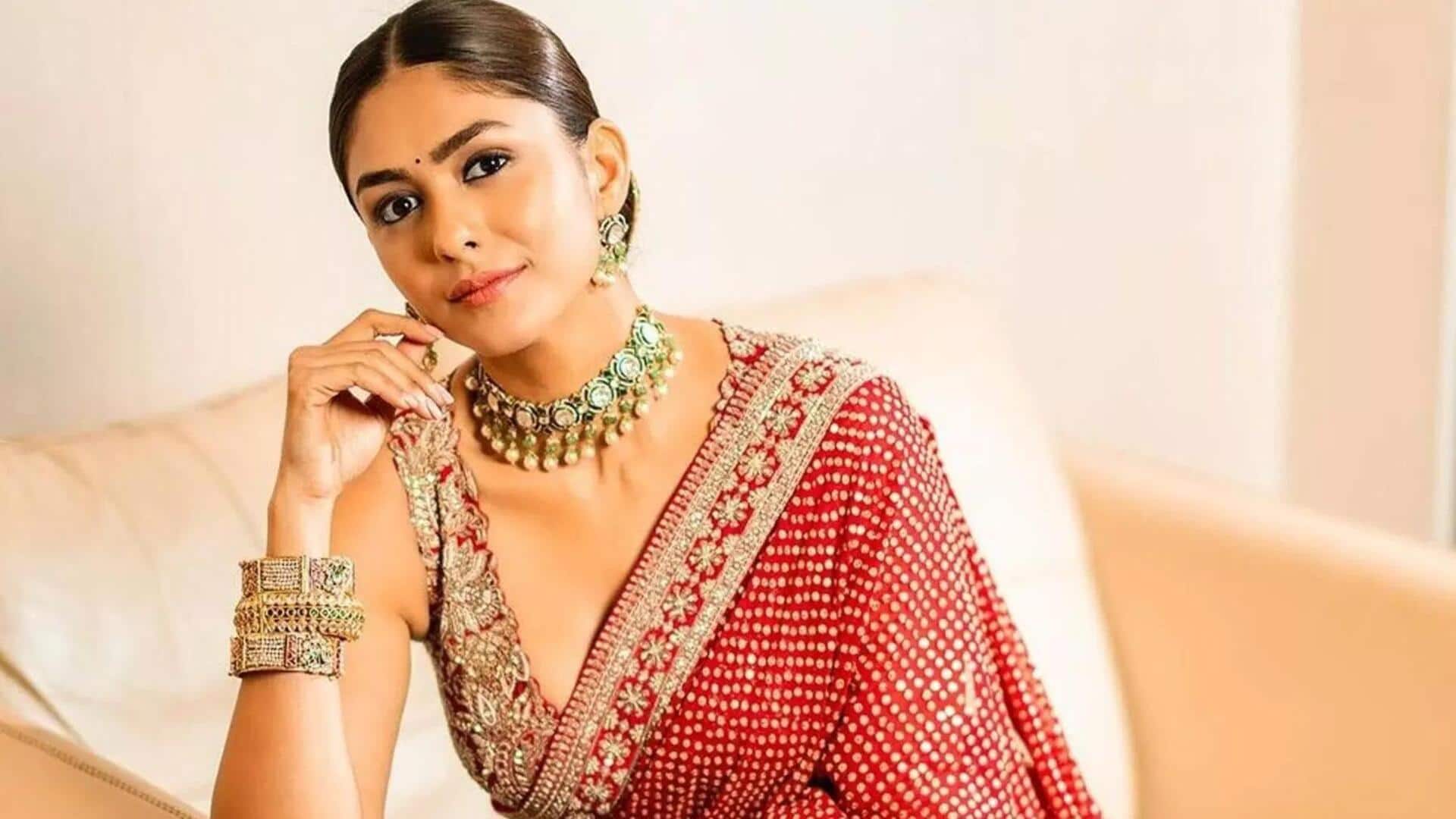 Mrunal Thakur may feature in Ram Charan's 'Peddi'