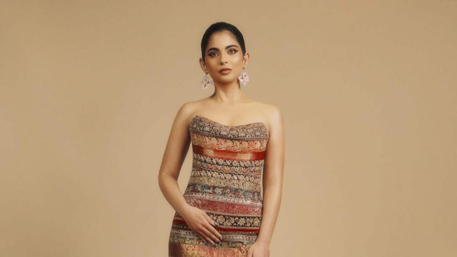 Met pre-party: Isha Ambani showcases Indian craftsmanship in stunning dress