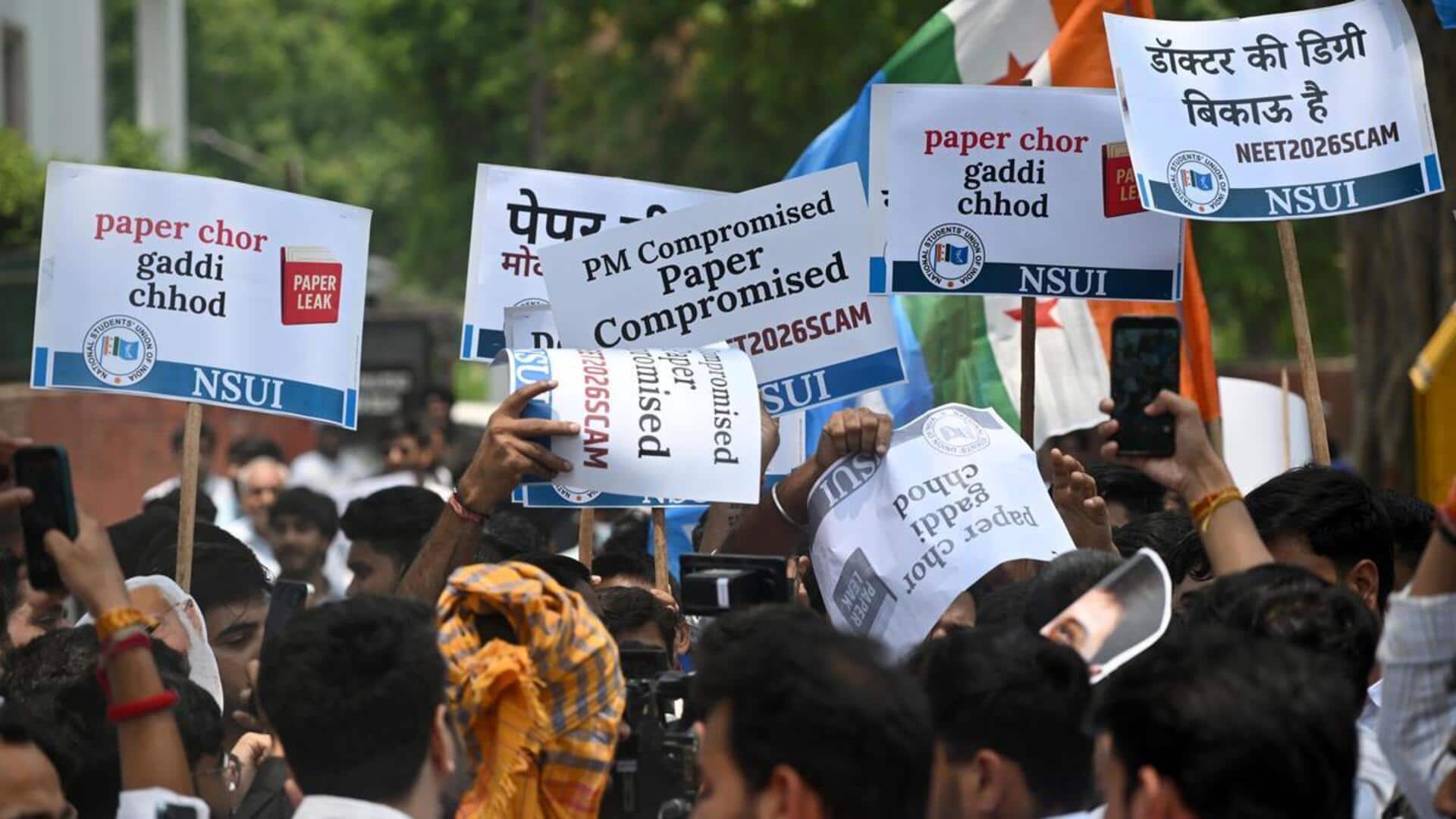 NEET paper leak: Gurugram doctor emerges as key link 