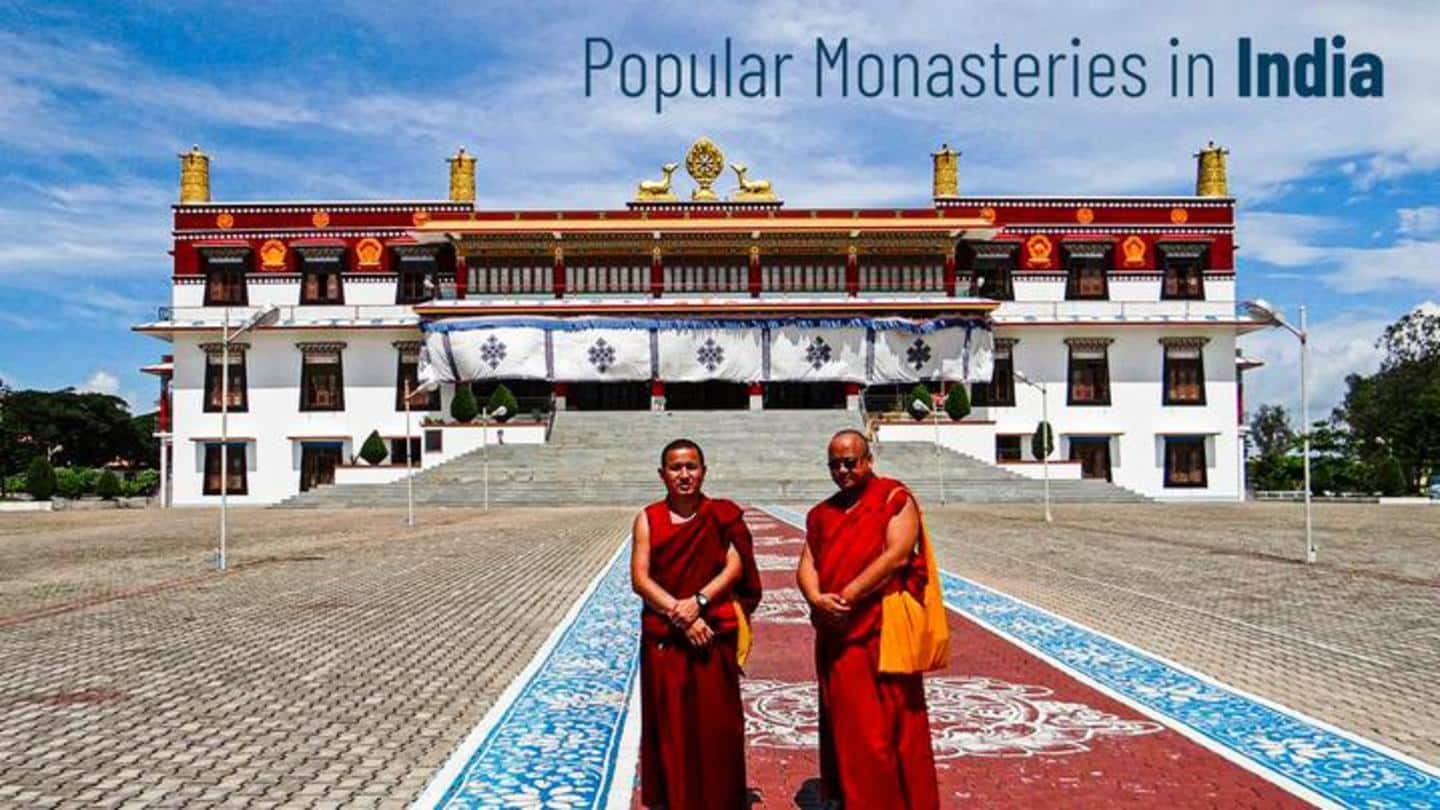 5 popular monasteries worth visiting in India
