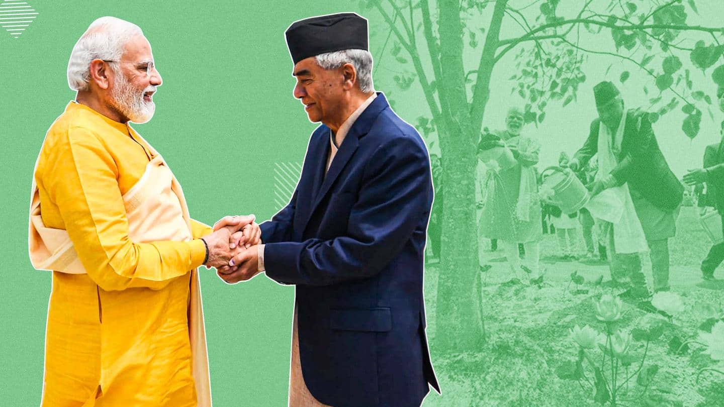Nepal: PM Modi arrives in Lumbini on Buddha Purnima