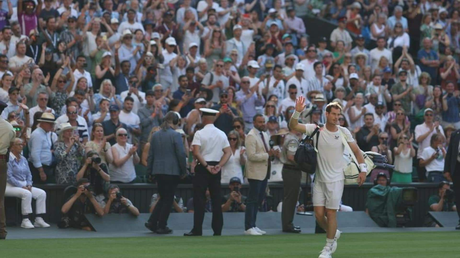 2023 Wimbledon, Stefanos Tsitsipas downs Andy Murray: Stats