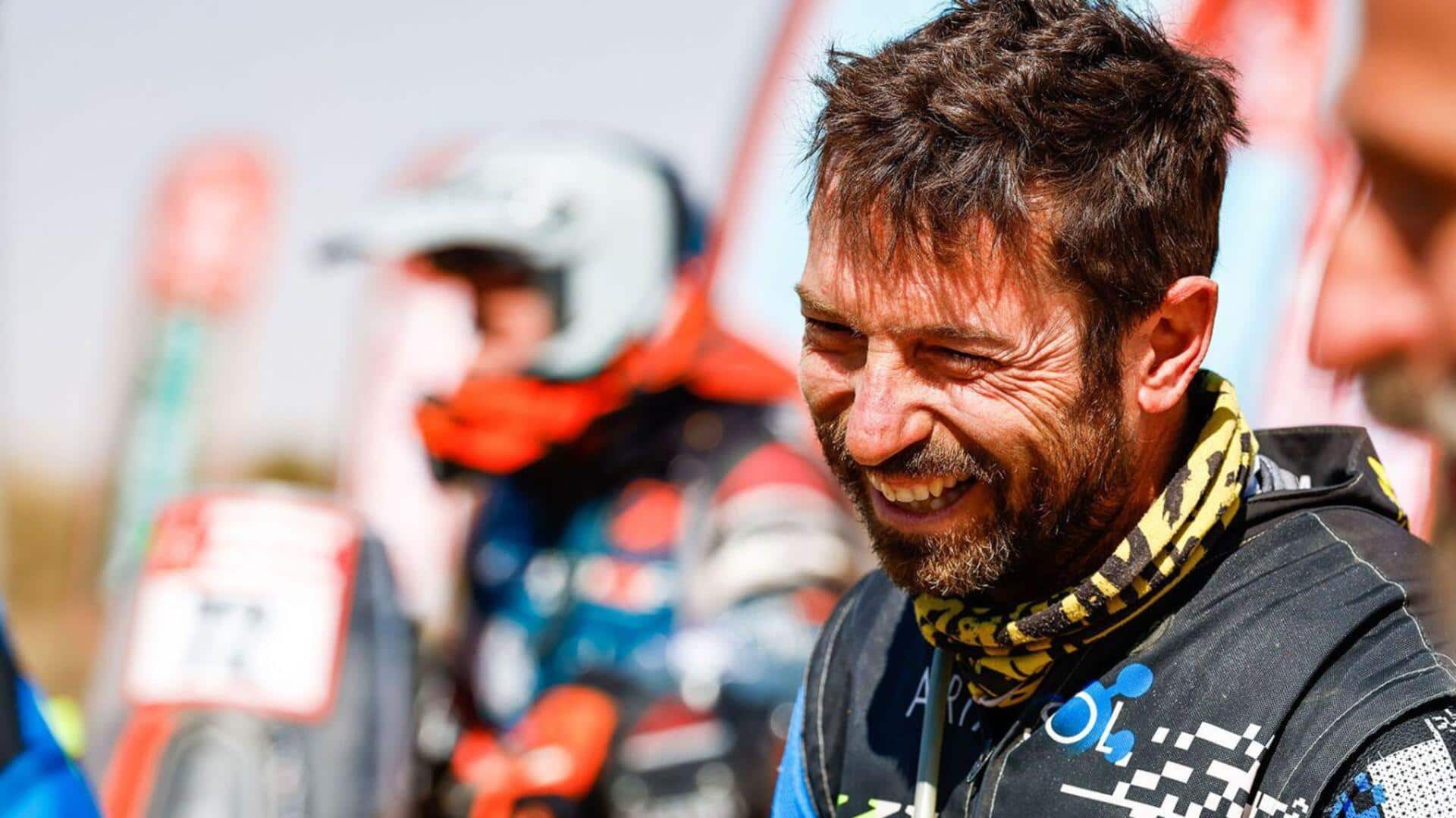 Spanish motorcyclist Carles Falcon passes away after Dakar Rally crash