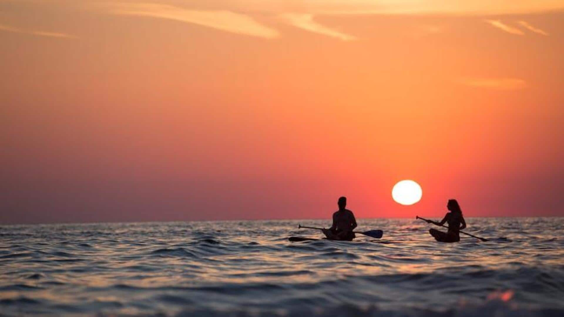 Walking on water: Stand-up paddleboarding through unique landscapes