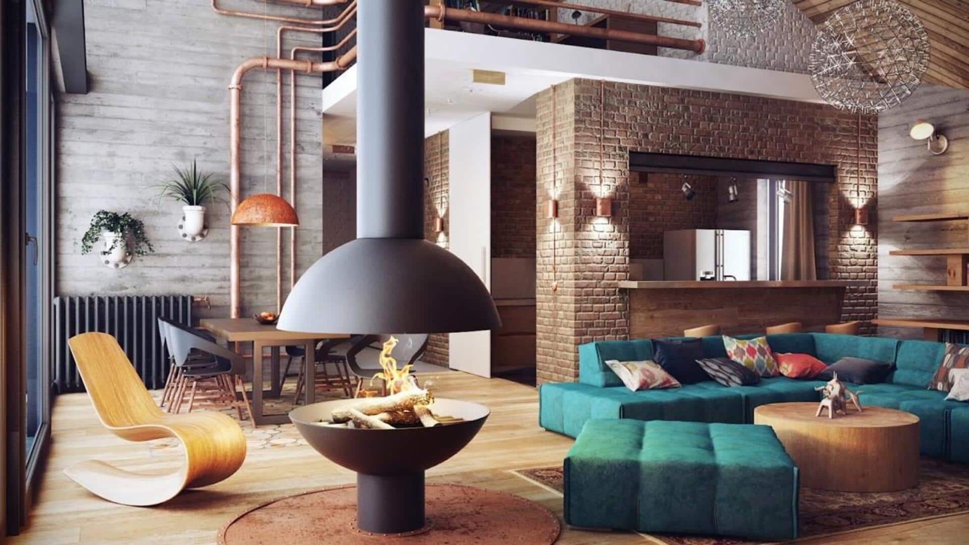 Transform your space with industrial-style decor
