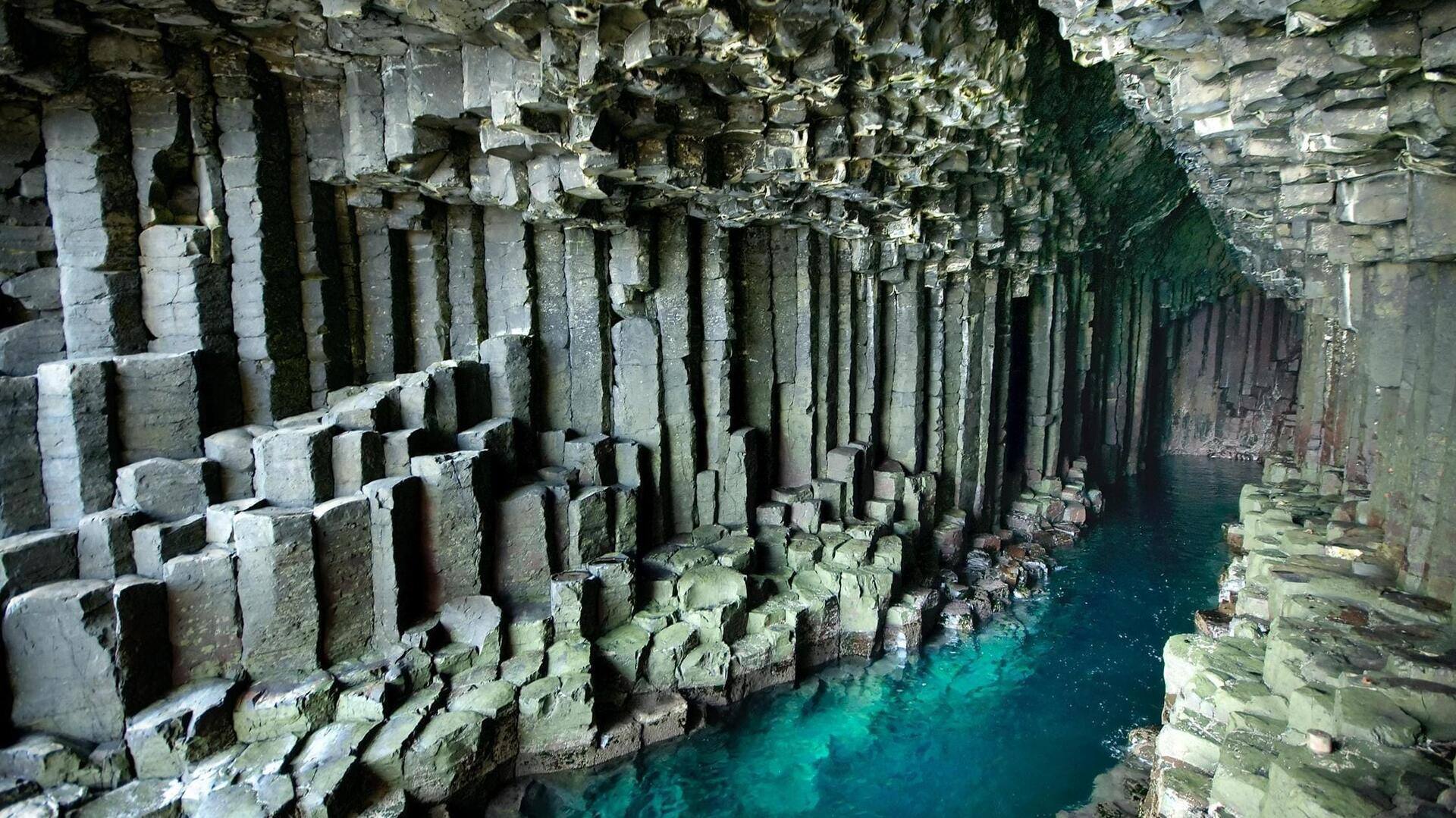 These hidden caves in Scotland are so alluring!