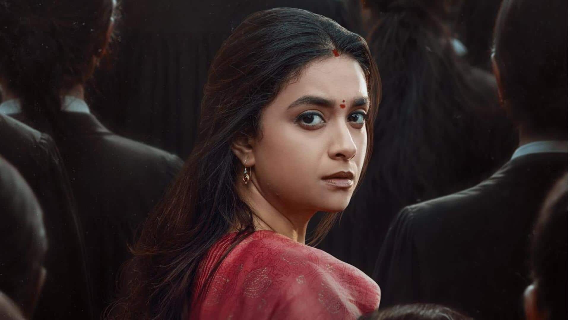 'Sathyavan Savithiri': First look of Keerthy Suresh's courtroom drama out