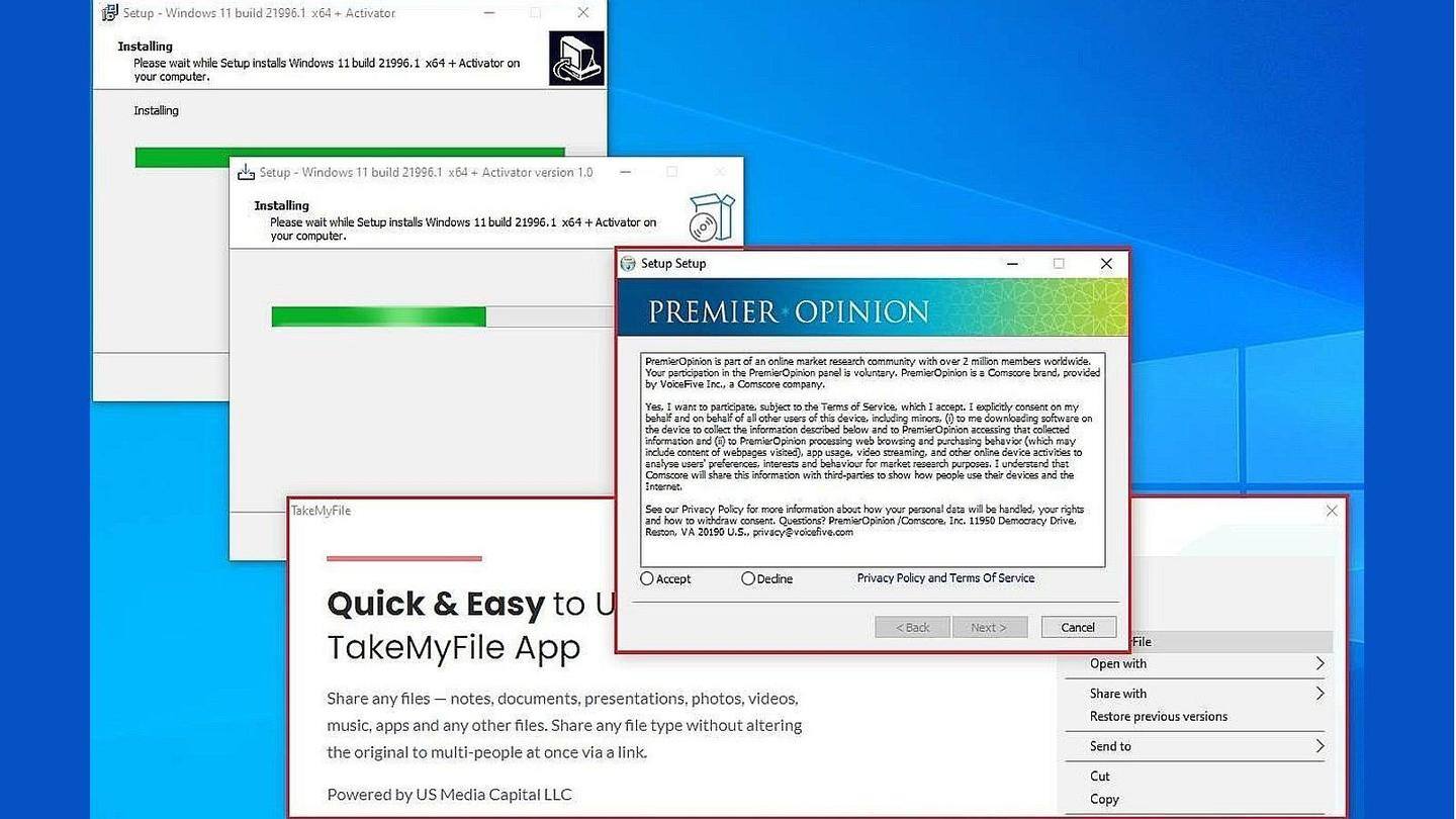 One variant of malware packs 'Download Manager' that installs malware One variant of malware packs 'Download Manager' that installs malware