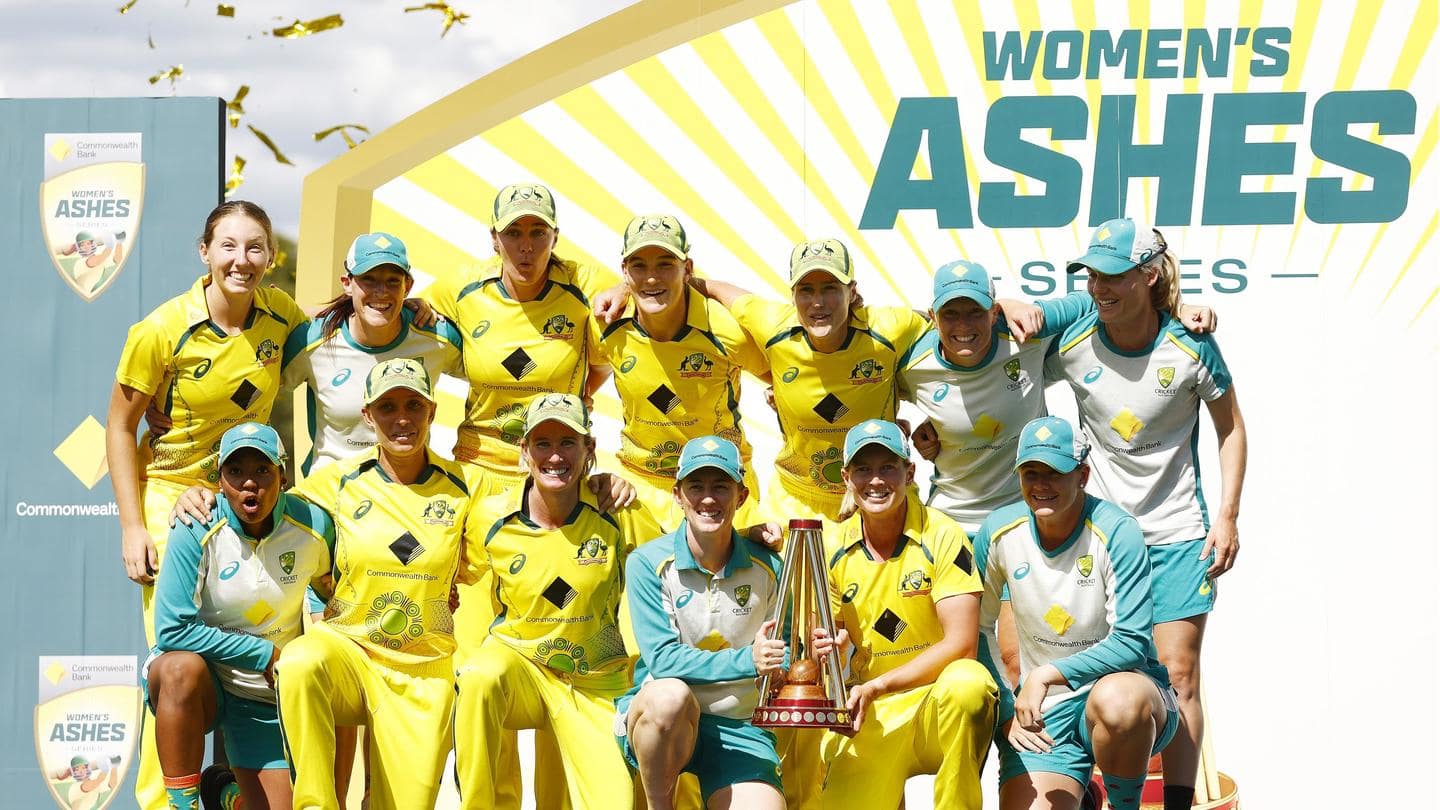 Women's Ashes: Australia rout England 3-0 in ODI series