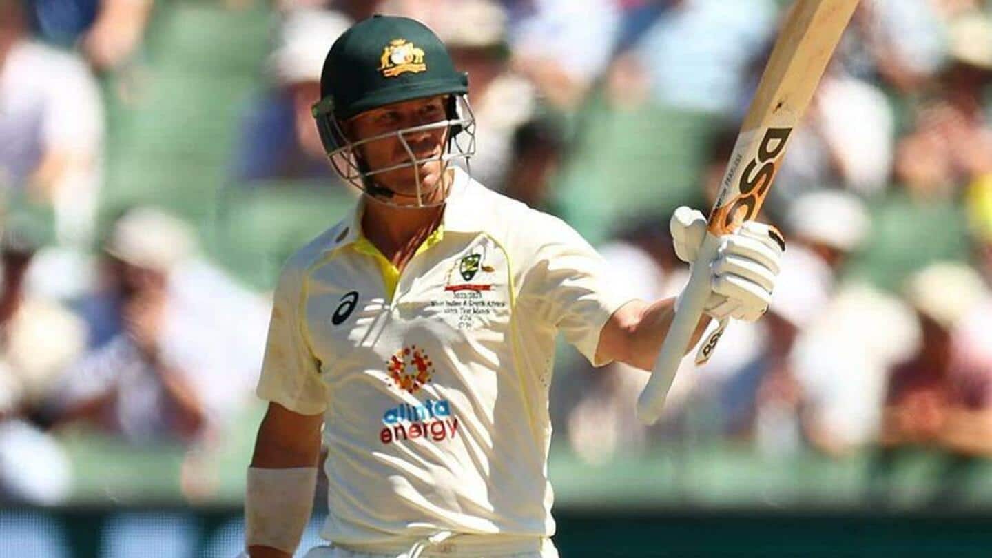 David Warner becomes first Australian with double-century in 100th Test