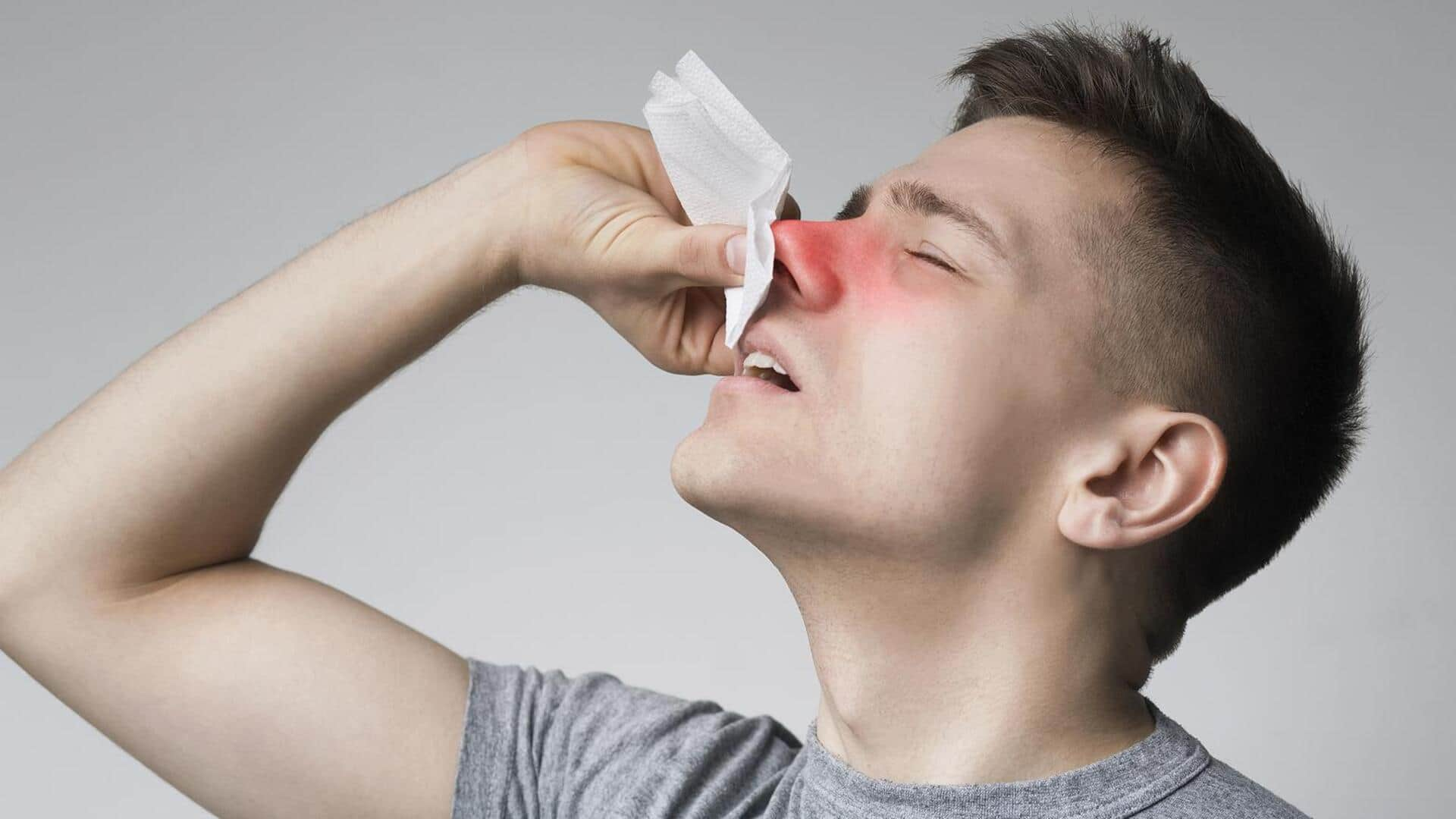 Preventing nosebleeds with humidifiers and saline solutions