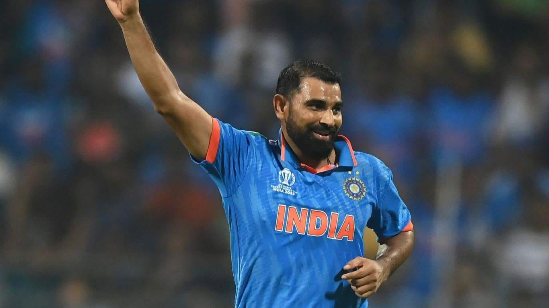 Will Mohammed Shami equal Mitchell Starc's record in ODIs?