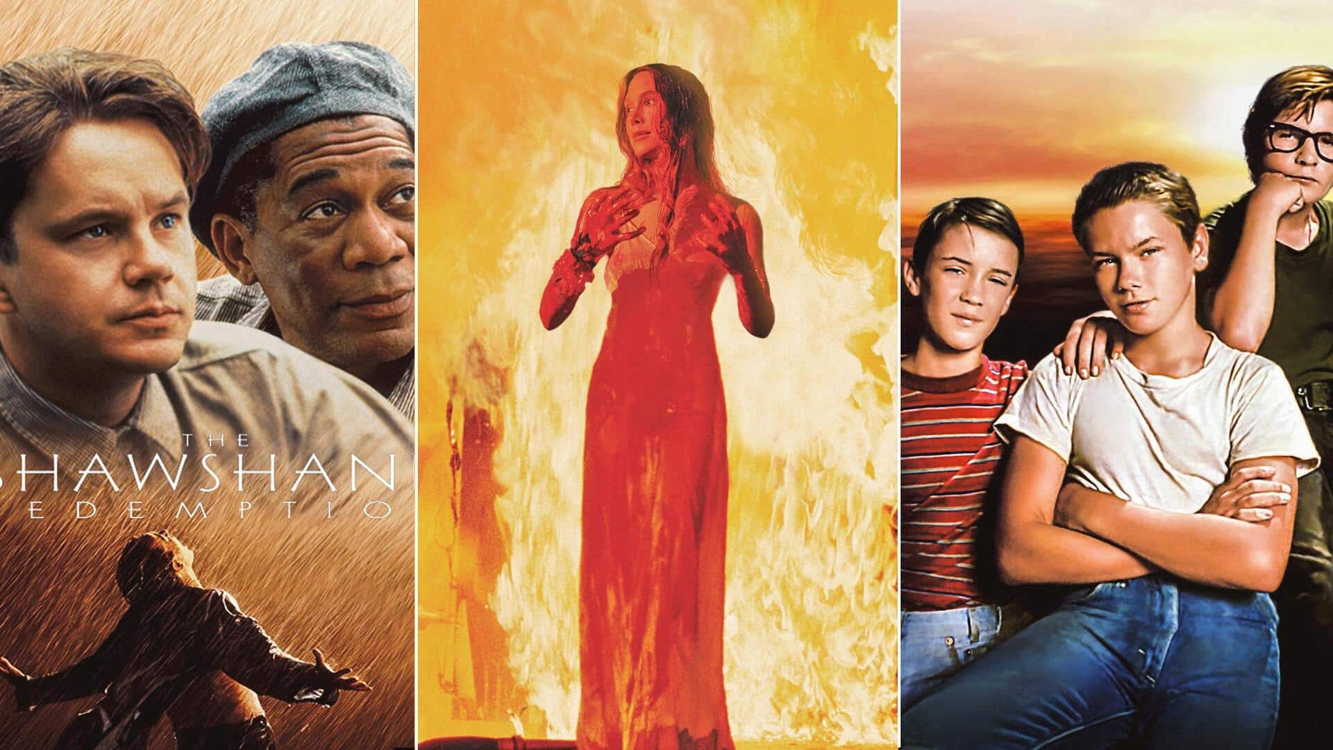 Carrie The Shawshank Redemption Best Stephen King Books Hollywood Adaptations