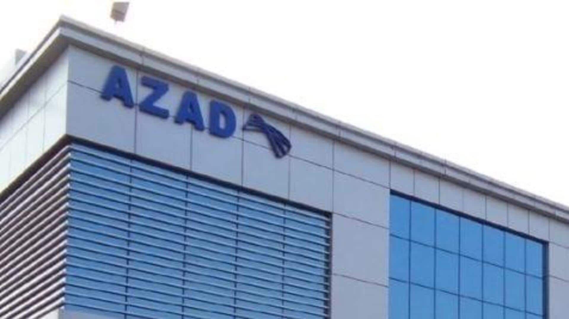 Sachin Tendulkar-backed Azad Engineering's shares list at 37% premium