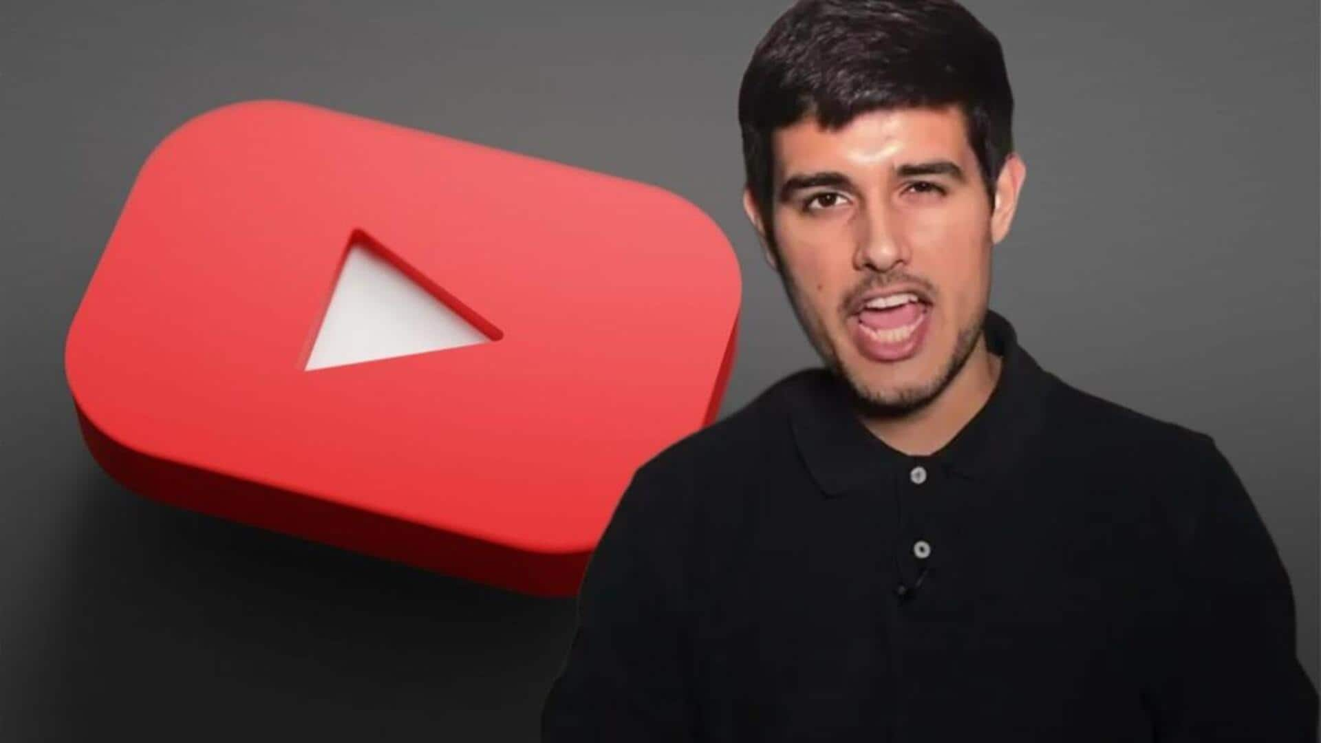 YouTuber Dhruv Rathee booked over content on parody account 