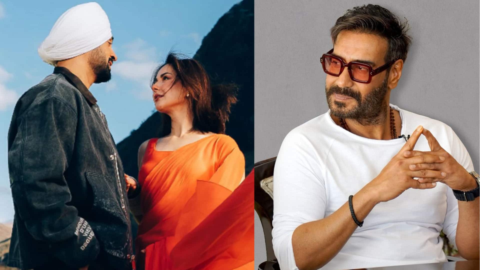 'Trolling comes from...': Devgn on Dosanjh's 'Sardaar Ji 3' controversy