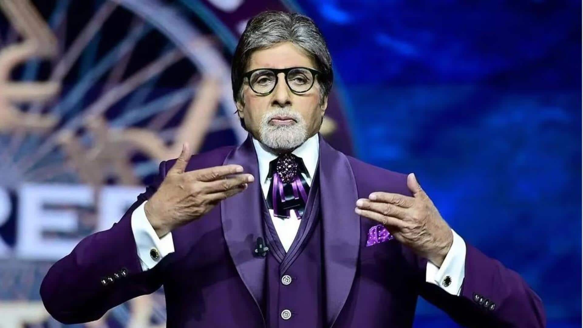 'KBC 17': How much will Amitabh Bachchan earn per episode? 'KBC 17': How much will Amitabh Bachchan earn per episode?