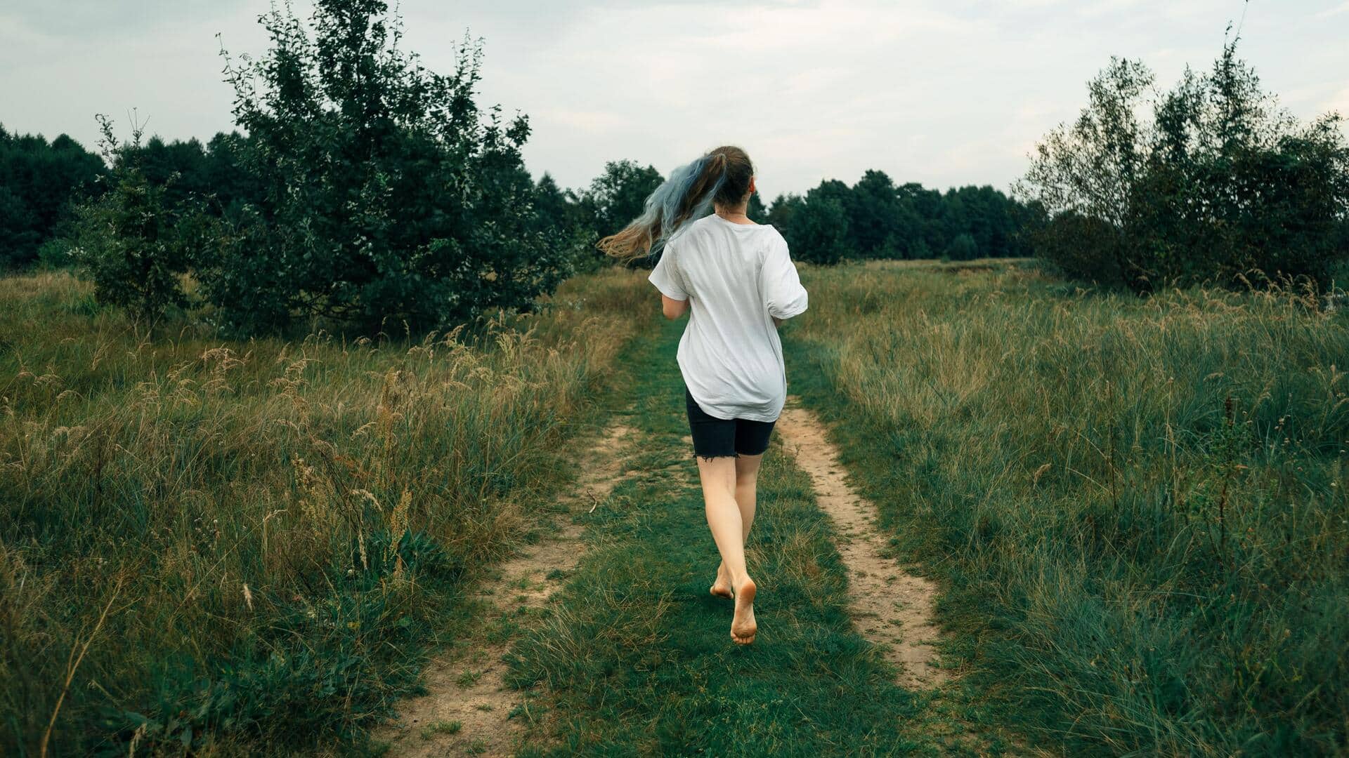 Jogging without shoes? Here's what it can do for you
