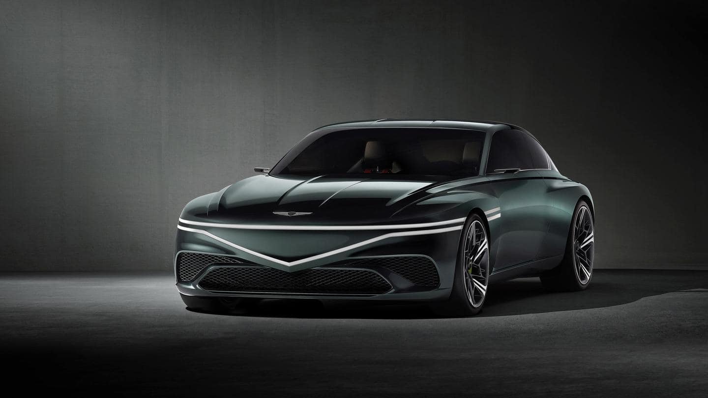 Genesis Speedium Coupe concept previews future EVs by the brand