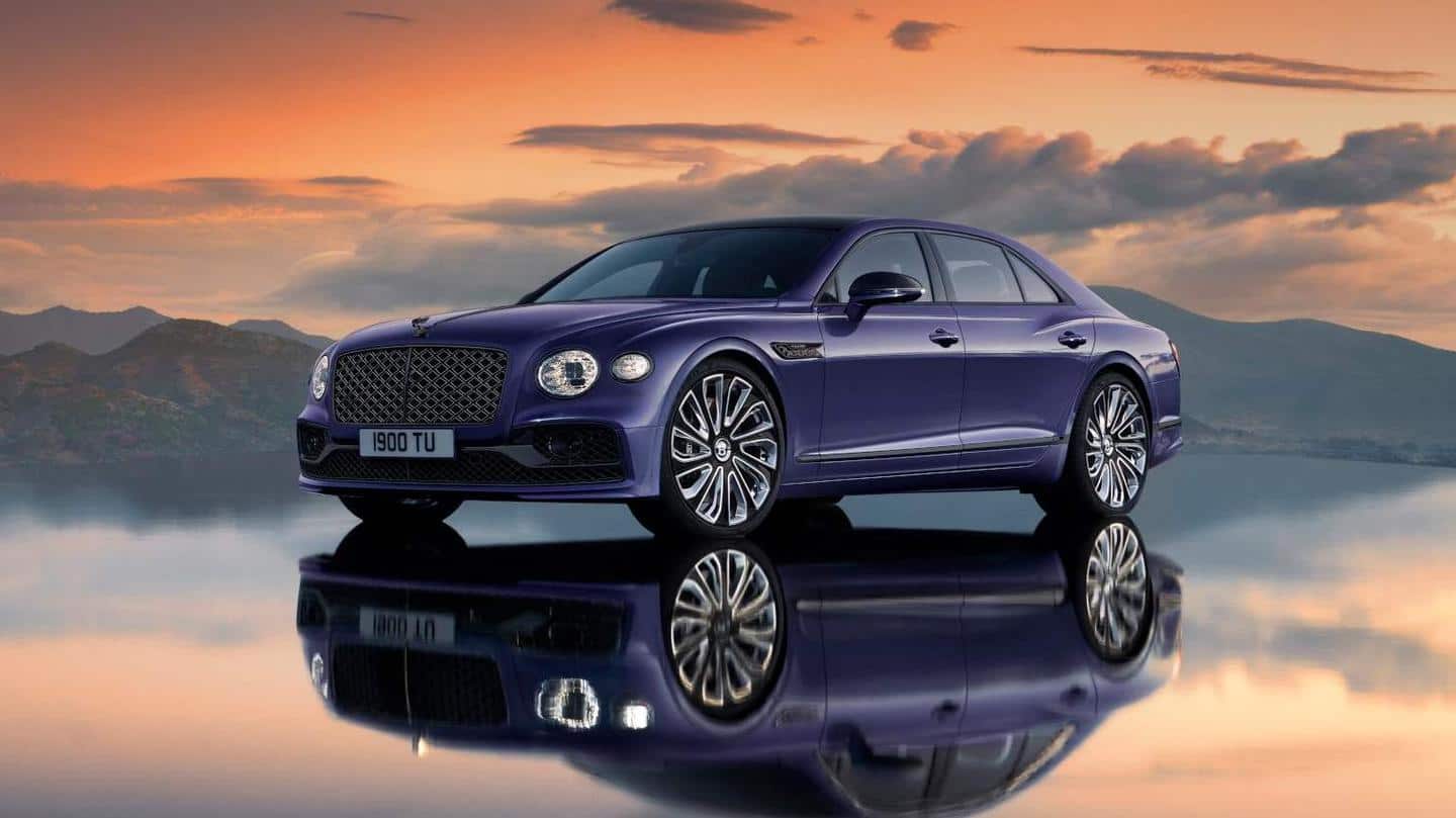 2023 Bentley Flying Spur Mulliner Blackline Specification unveiled: Check features