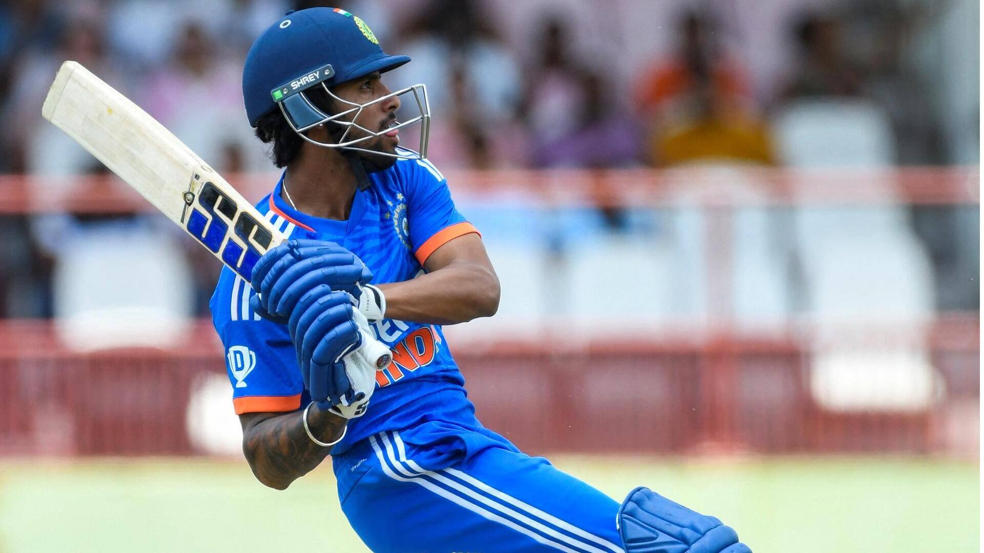 Tilak Varma becomes second-youngest Indian to slam a T20I fifty
