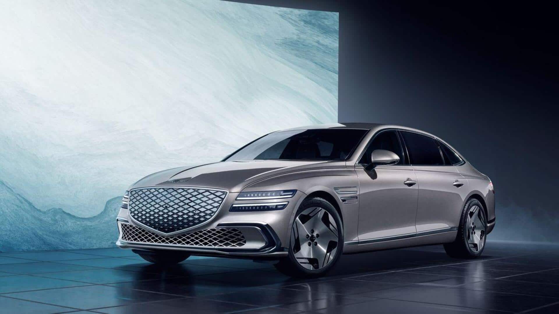 Genesis unveils 2026 Electrified G80 with extended range, more luxury 