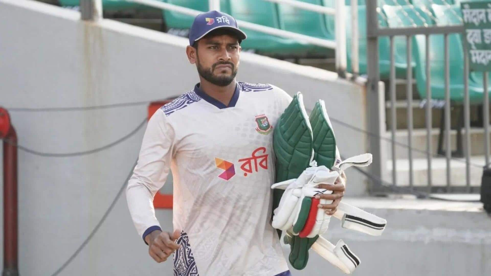 Mehidy Hasan Miraz becomes Bangladesh's highest run-scorer in 2024 (Tests)