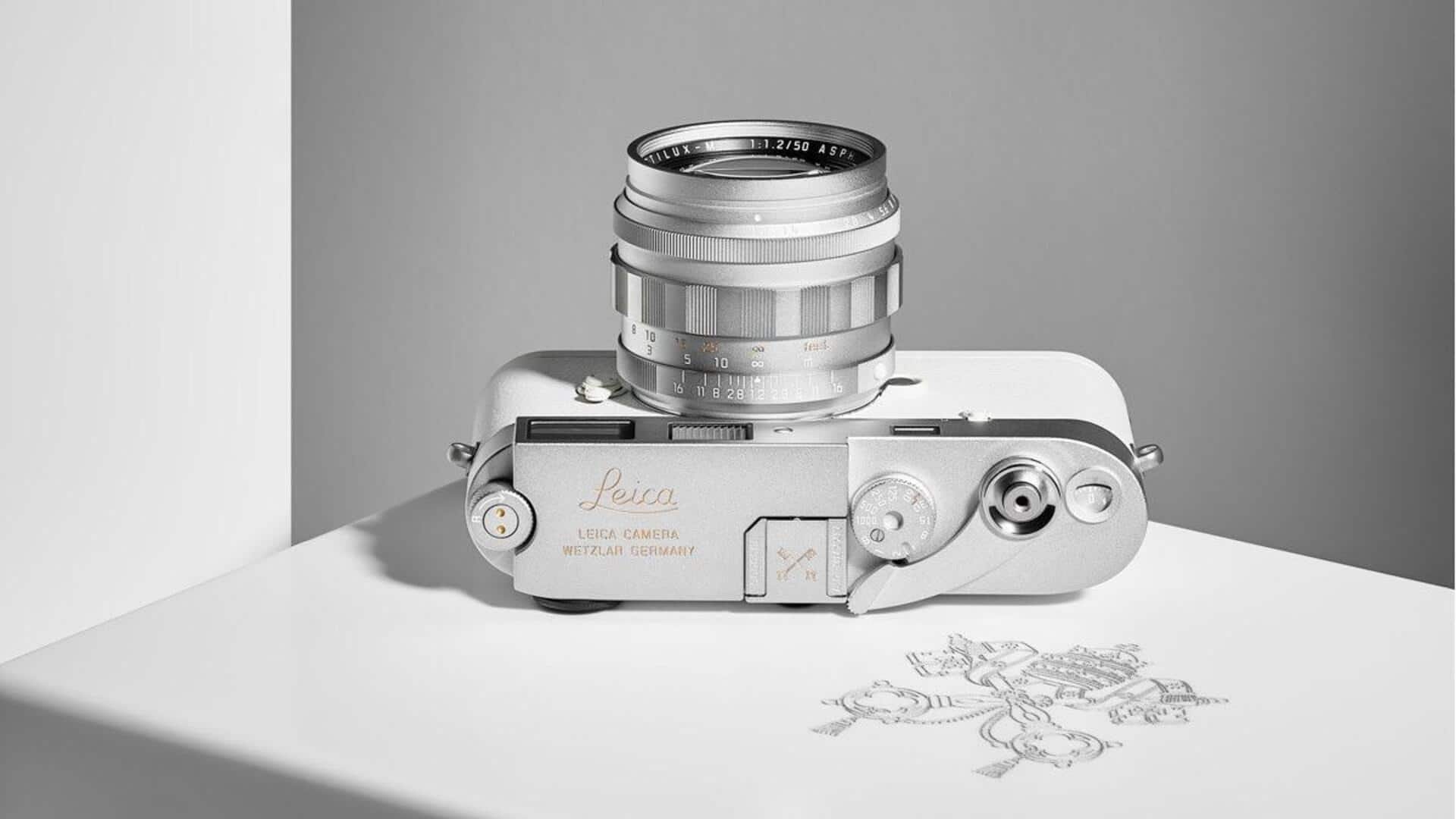 Pope Francis's Leica camera sells for whopping $7.5M at auction
