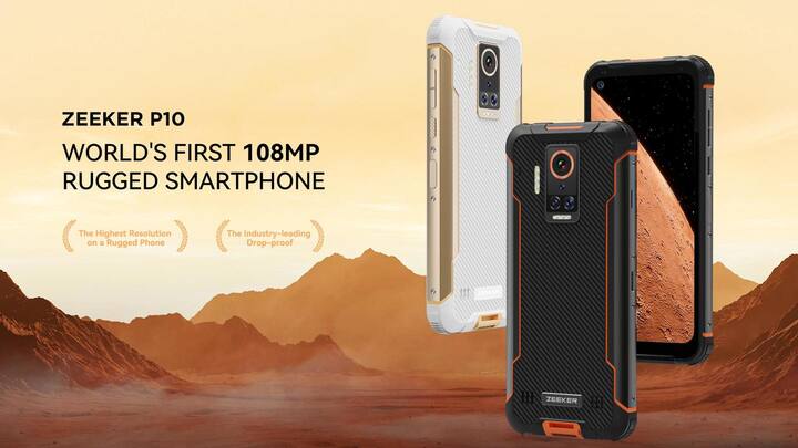 ZEEKER launches world's first rugged smartphone with a 108MP camera
