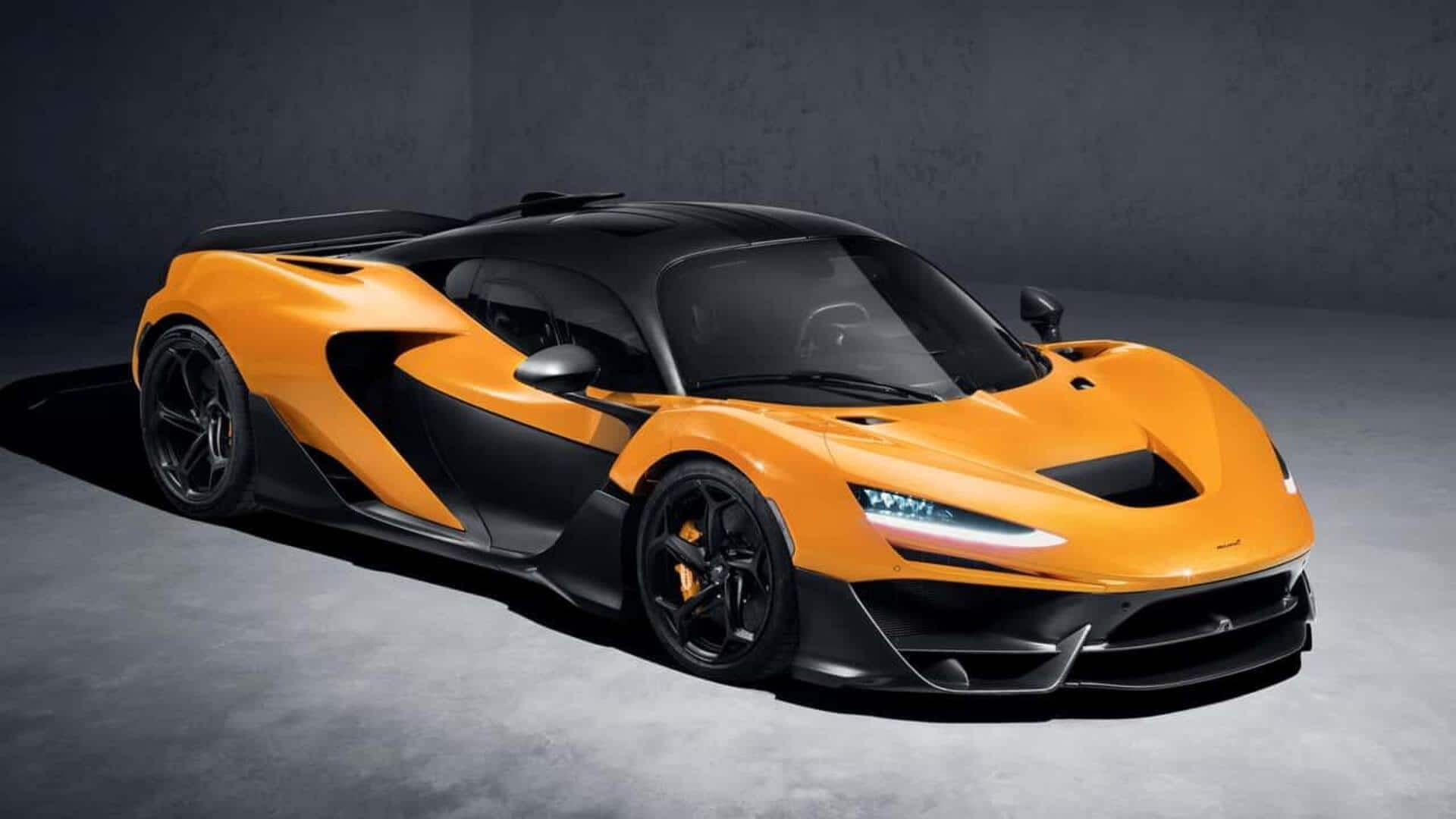 McLaren unveils W1 hypercar, its most powerful road car