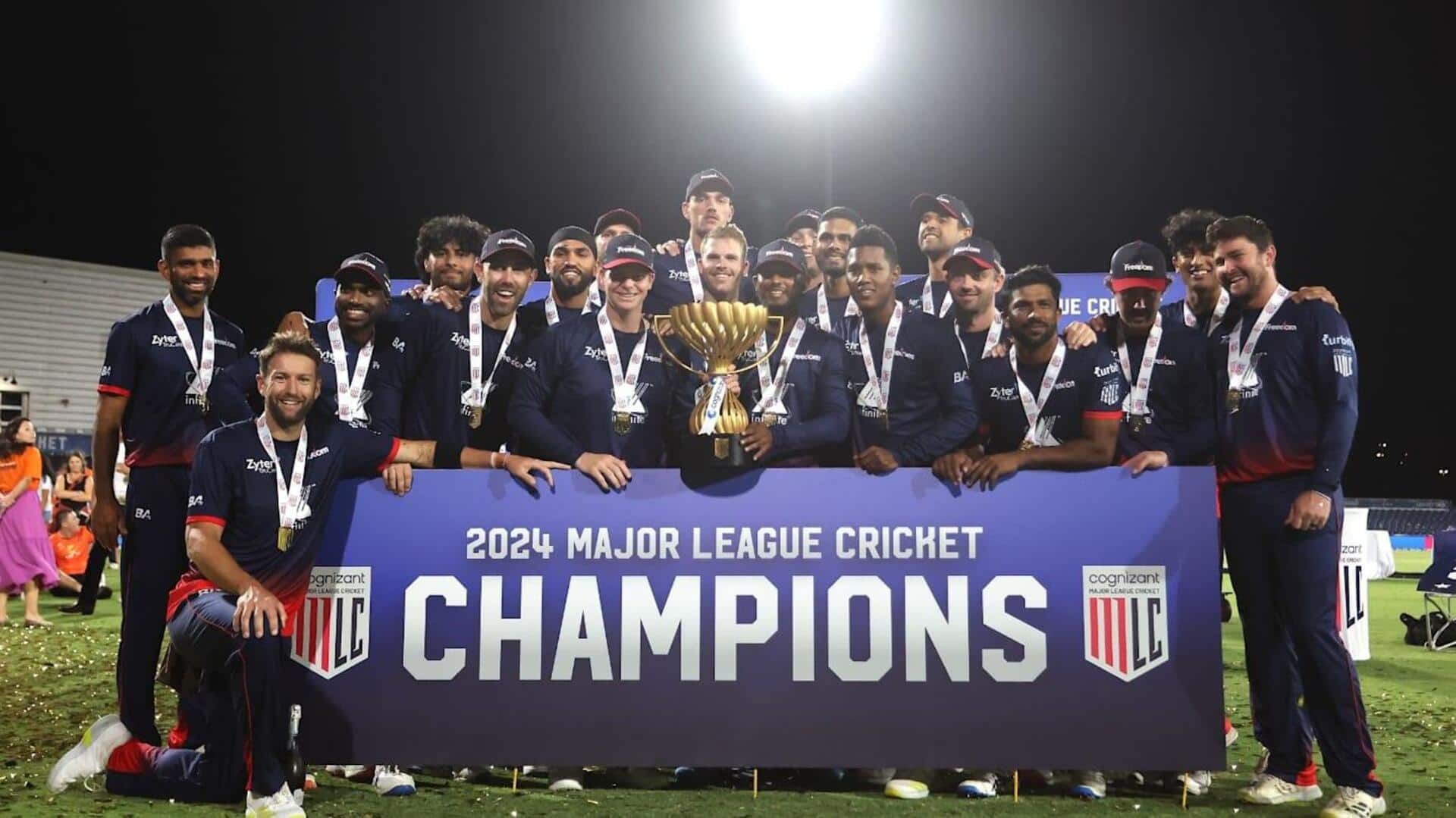 Major League Cricket Season 4: Dates announced for 2026 edition Major League Cricket Season 4: Dates announced for 2026 edition