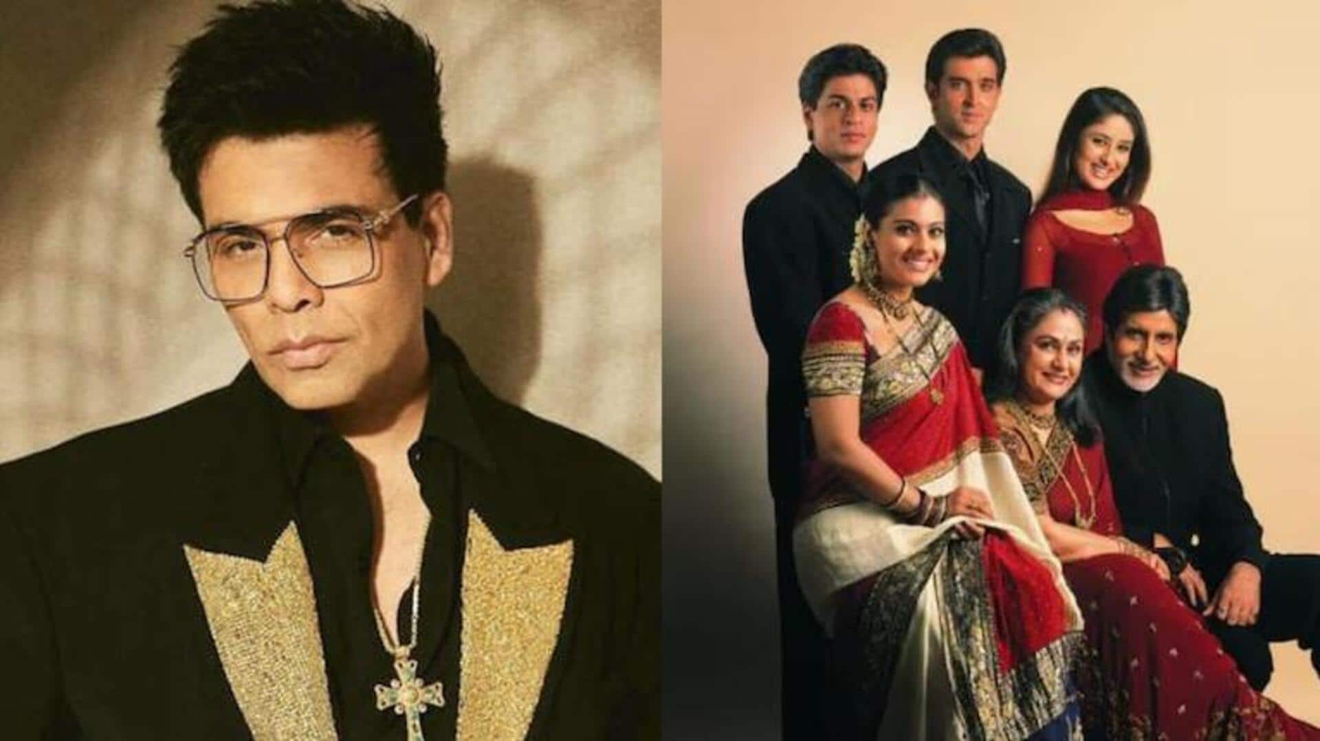 Karan Johar says he would 'never make' 'K3G' sequel