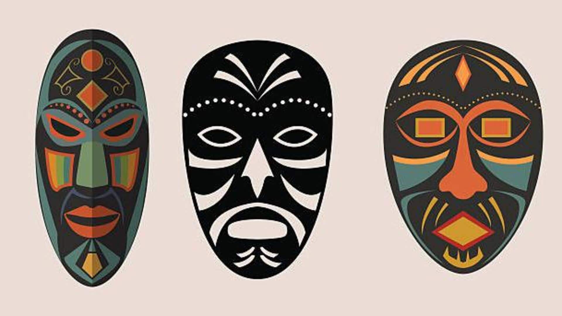 How to create tribal masks at home