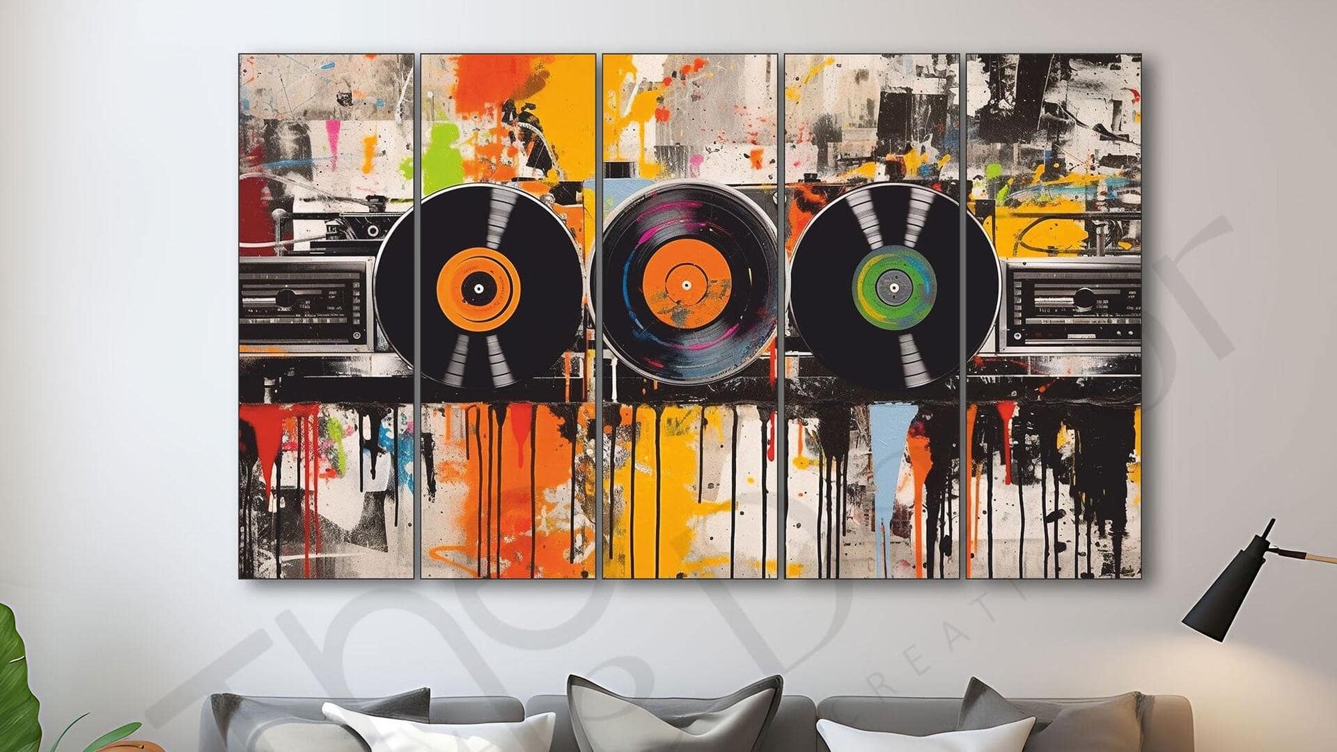 How to style your home with retro prints