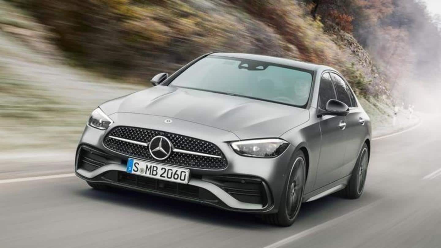 2022 Mercedes-Benz C-Class, with refreshed design and new features, unveiled