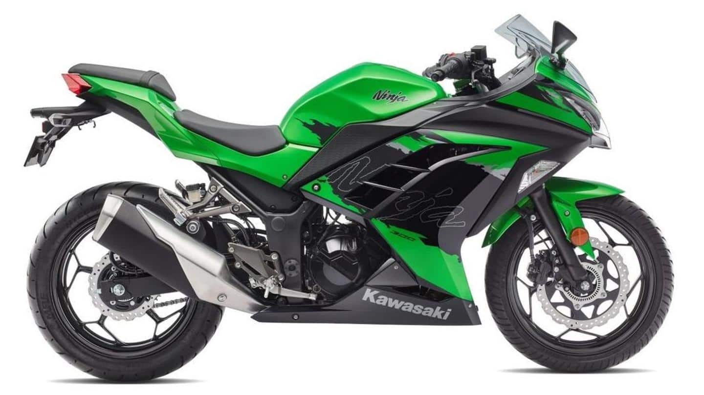 2022 Kawasaki Ninja 300 launched at Rs. 3.37 lakh