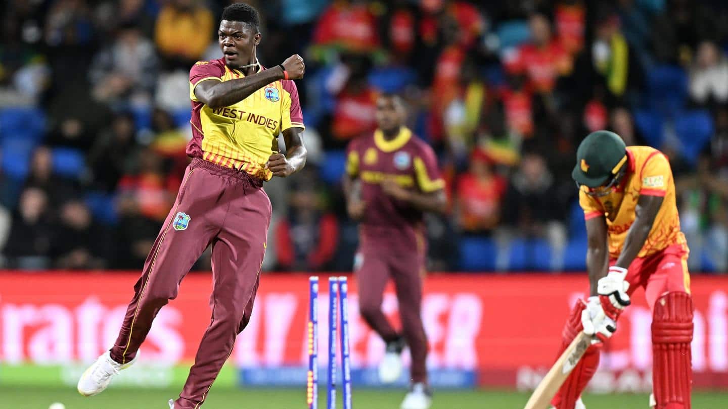 ICC T20 World Cup, West Indies beat Zimbabwe: Key stats