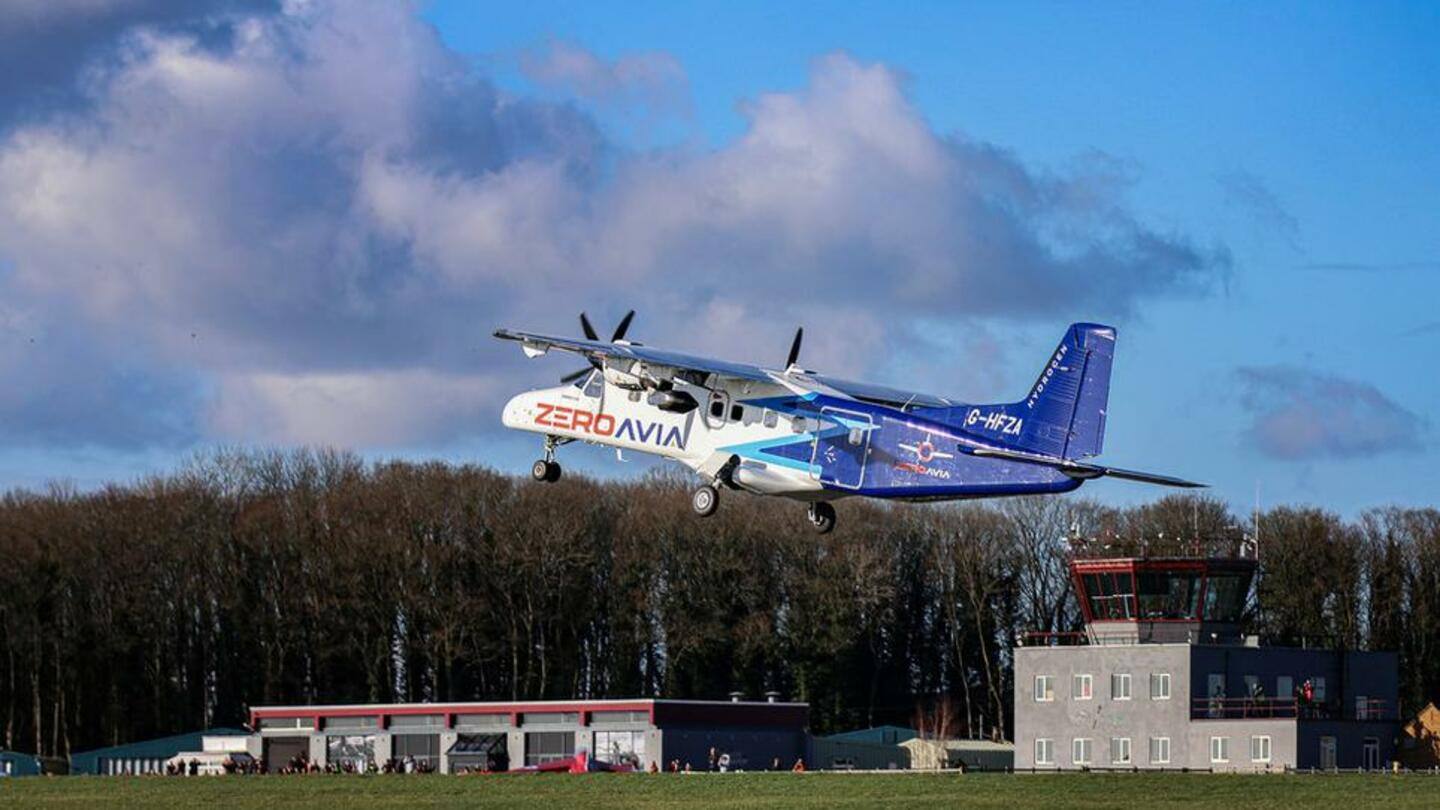 Future is here: World's largest hydrogen-electric aircraft completes maiden flight