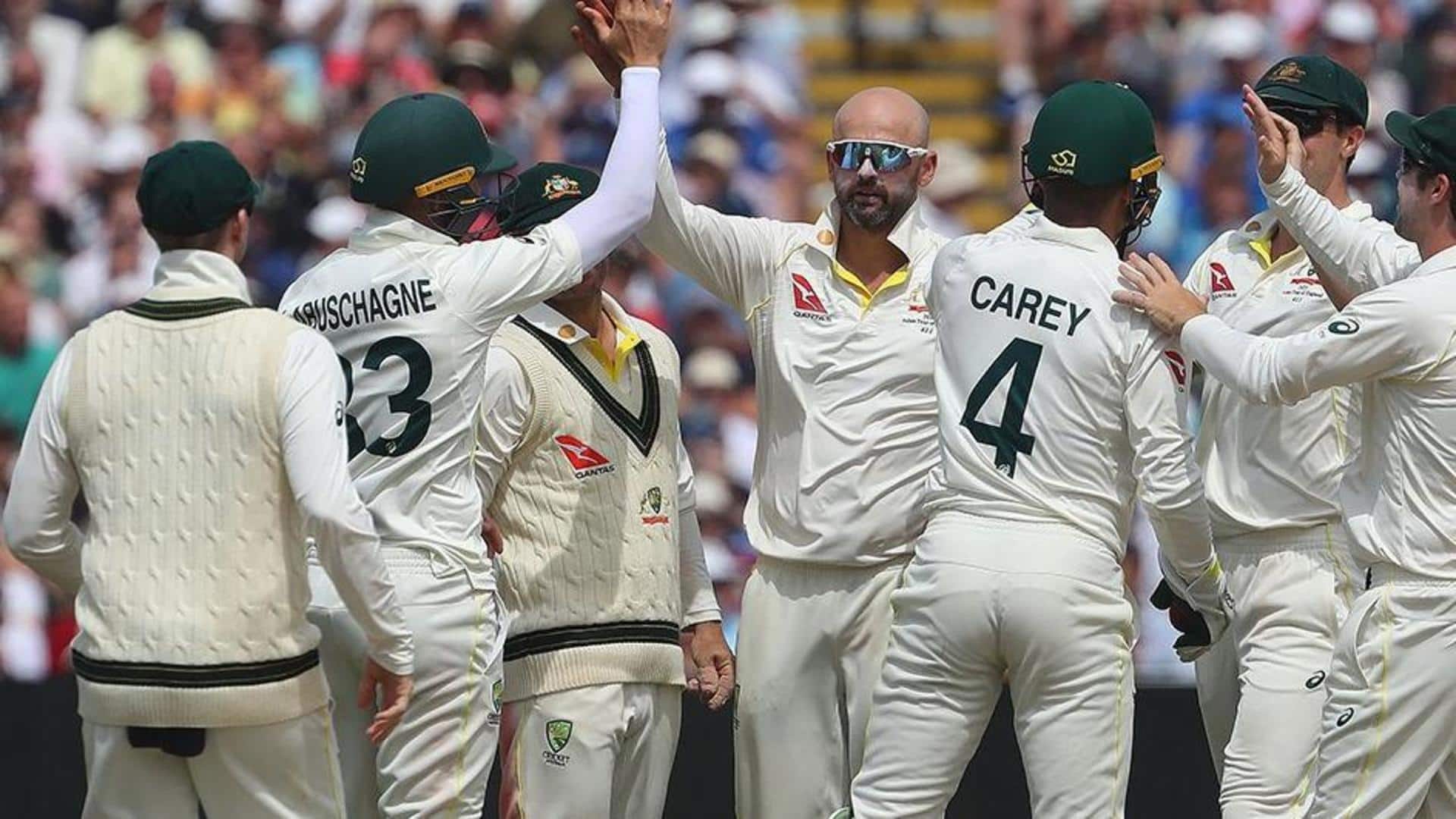 The Ashes, 1st Test: Cummins, Lyon decimate England (2nd innings)
