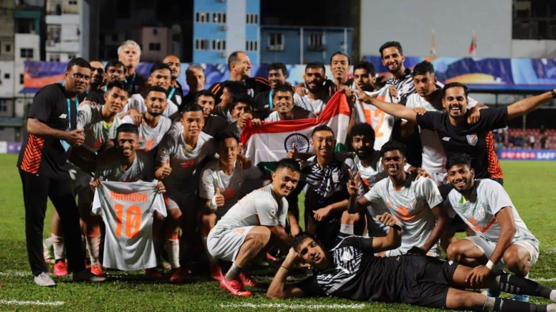 SAFF Championships 2023: India face arch-rivals Pakistan after five years