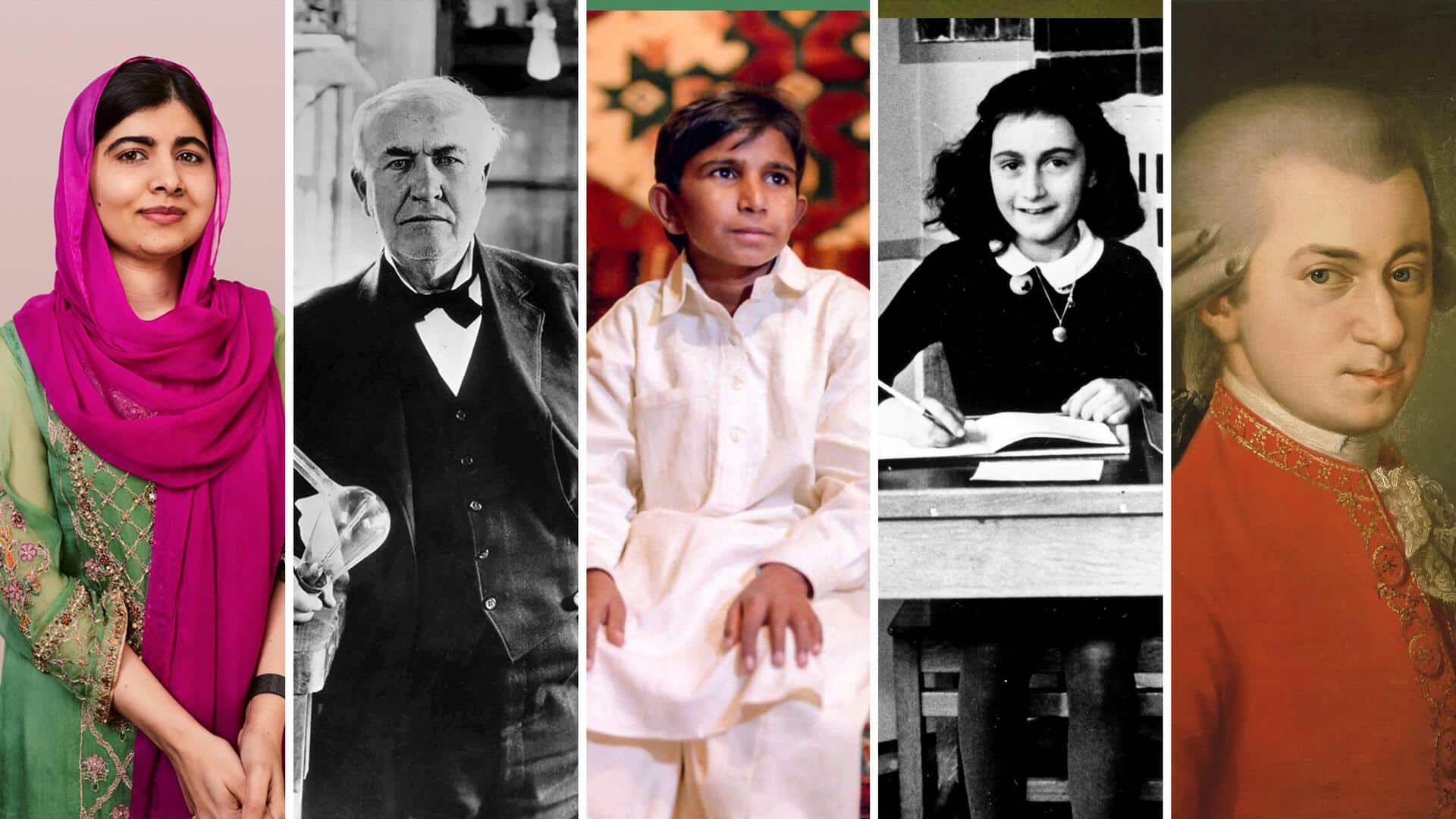 These children shaped history with their inspiring tales