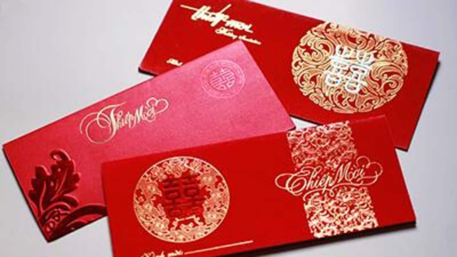 Why red envelopes are part of Vietnamese weddings 